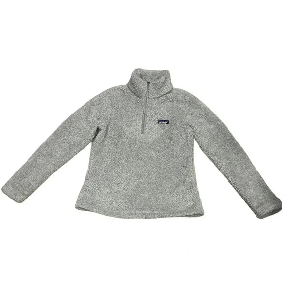 Patagonia Worn Wear Los Gatos Fleece 1/4 Zip in Grey - Women's Small - Picture 2 of 9